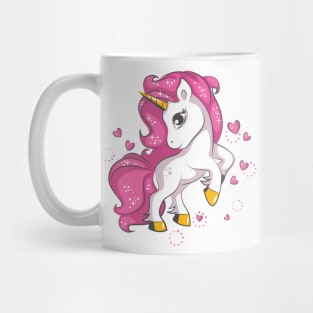 Cute little pink unicorn Mug